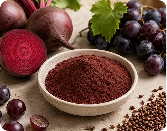 Grape skin and saffron antioxidants